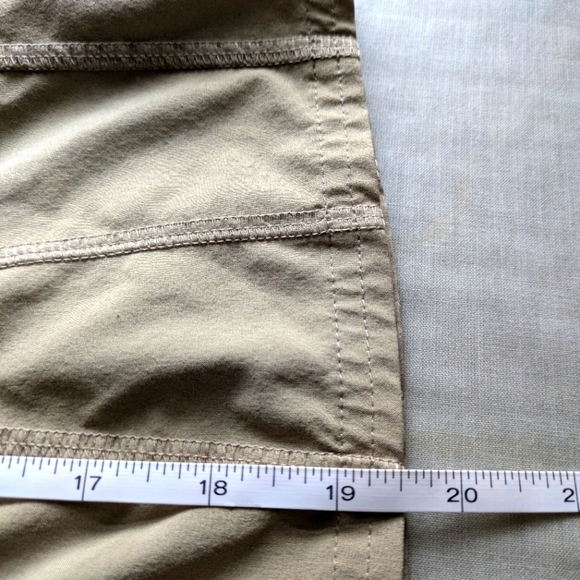 ATHLETA beige skirt sz 12 - Picture 9 of 9